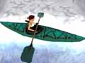 Canoe in South Pacific